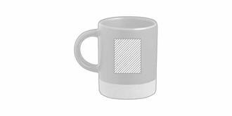 Tasse original en céramique 350ml Roko - Impression Droite