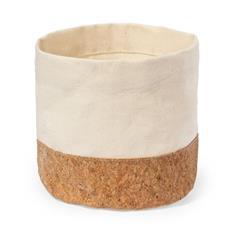 OBG PUB - Corbeille à pain en coton doux et liège Oldine