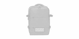 Sac à dos multifonction en 300D RPET Dorints - Impression Bas