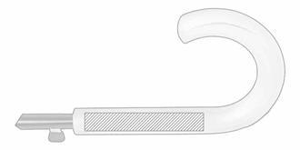 Parapluie 8 panneaux à ouverture automatique Lates - Impression sur poignée