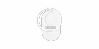 Porte-stylo avec support en bambou et acier Garo - face 1