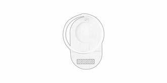 Porte-stylo avec support en bambou et acier Garo - face 2