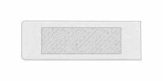 Marque Pages en carton recyclé Pazorama - Marquage Recto