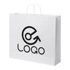 OBG PUB - Sac en papier Kraft avec poignées torsadées Jammy