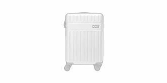 Valise cabine en ABS avec cadre en aluminium Situ - Marquage Recto