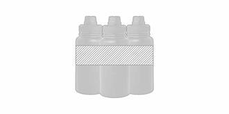 Bouteille de sport 840 ml avec isolation Dulipe - Marquage autour