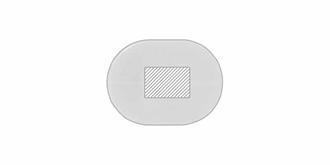 Pince porte-gobelet pratique en ABS robuste Nyeo - Marquage Recto