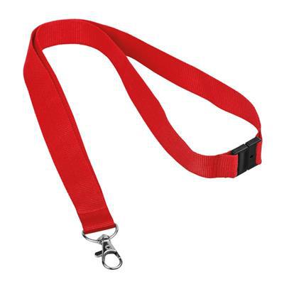 OBG.PUB - Tour de cou en polyester lanyard Velmount Rouge Tour de cou en polyester lanyard Velmount Rouge