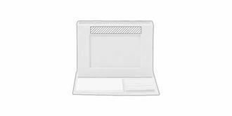 Porte-Crayons multifonction pliable en carton Zeme - A l'avant