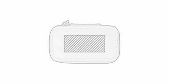 Boîte à bijoux écologique en similicuir Jewel - Marquage Recto