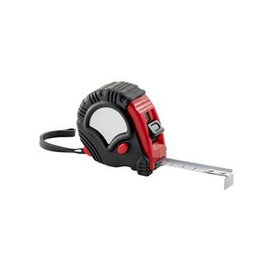 Ruban à mesurer de 3 m en matière ABS Gilvern III Rouge