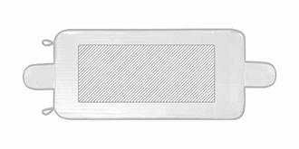 Pare-soleil durable en aluminium à simple face Tog - Marquage Recto