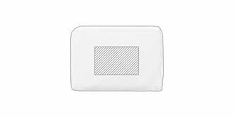 Housse rembourrée pour ordinateurs portables Jesen - Marquage Recto