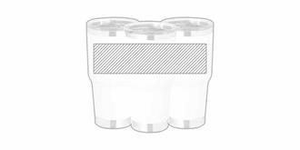 Gobelet isotherme 600ml en acier inox recyclé Dilo - Marquage autour