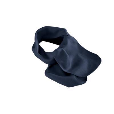 OBG.PUB - Écharpe couleur vive en tissu polaire Perbal Bleu Écharpe couleur vive en tissu polaire Perbal Bleu