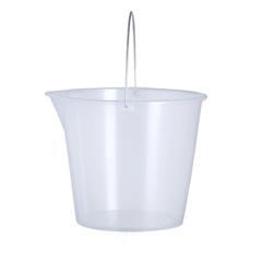 OBG PUB - Seau mesureur en plastique PP transparent Brade