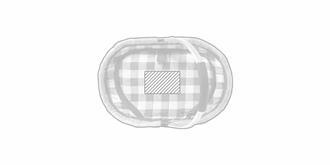 Panier isotherme en osier avec design retro Njama - impression sur couvercle