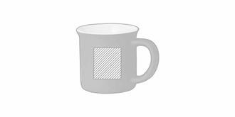 Tasse élégante en céramique 300ml Perino - face 2