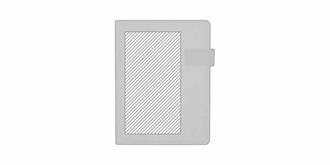 Porte-Documents pratique en RPET 600D Tapika - Marquage Recto