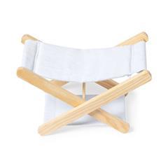 OBG PUB - Appui-tête pliant avec structure en bois Karamena