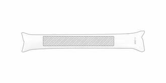 Tap Tap applaudisseurs robuste en RPET Herron - impression sur le 2ème article