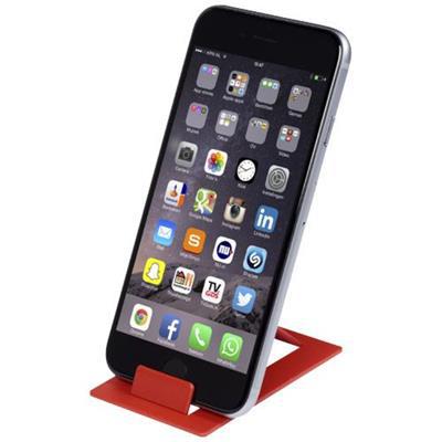 Support téléphone pliable plastique PET Hold Rouge