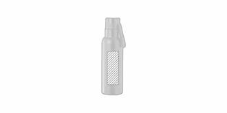 Thermos 530ml en en acier inoxydable Noova - Marquage Recto