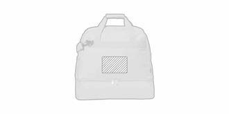 Sac pratique et robuste en RPET Hassen - Marquage Recto