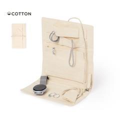 OBG PUB - Etui à bijoux pliable en coton résistant Delicia