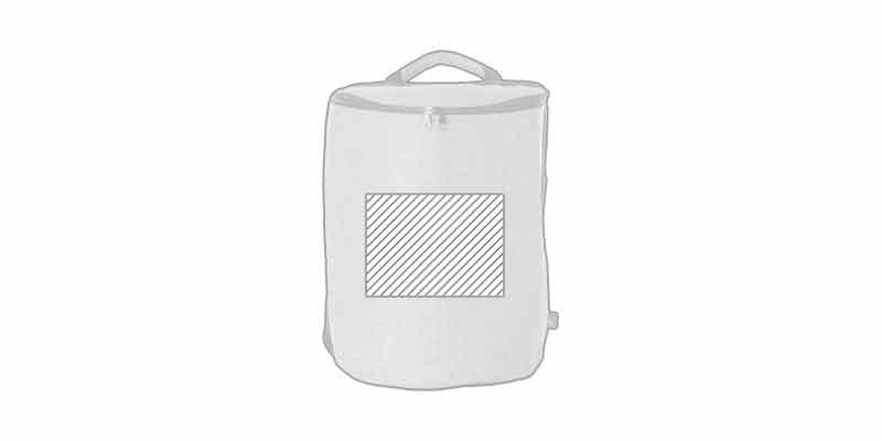 OBG.PUB - Sac à dos isotherme en RPET 600D résistant Keibe - Marquage Recto Sac à dos isotherme en RPET 600D résistant Keibe - Marquage Recto