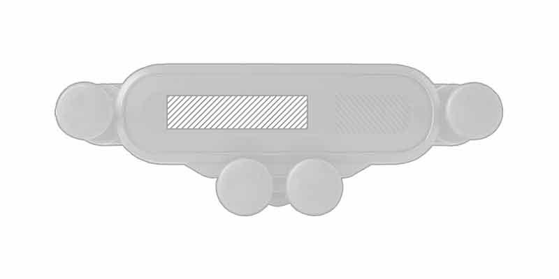 Support pour smartphone au design minimaliste Hart - Marquage Recto