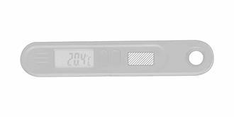 Thermomètre numérique avec sonde métallique Flatex - Marquage Recto