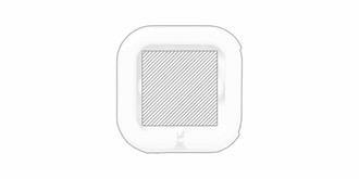 Casque intra-auriculaire pratique en ABS Doria - Impression sur la boite