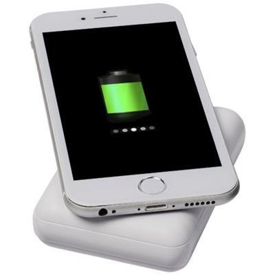 Chargeur à induction et batterie de secours Dense Blanc