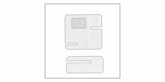 Chargeur et organiseur sans fil 15W en bambou Erak - Marquage Recto