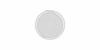 Set de couture pratique avec étui en bambou Lolou - Marquage Recto