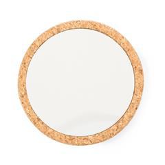 OBG PUB - Miroir portable recouvert de liège souple Sepa