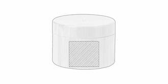 Lampe multifonction en bambou durable Rockel - Marquage Recto