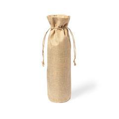 OBG PUB - Sac à bouteille avec fermeture cordon en Jute Self