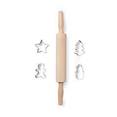 OBG PUB - Set pâtisserie avec moules en acier inoxydable Don