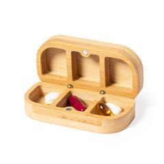 OBG PUB - Pilulier original et robuste en bambou Owey