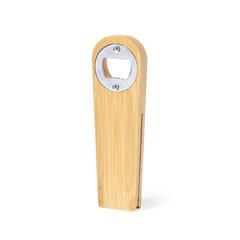 OBG PUB - Ouvre-bouteille magnétique en bambou Helton