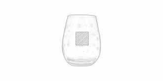 Lot de 2 verres au design flocon de neige Varty - impression sur le 1er article
