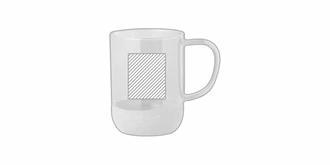 Tasse 450ml en verre borosilicaté et liège Ponnie - face 2