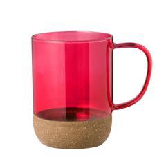 OBG PUB - Tasse 450ml en verre borosilicaté et liège Ponnie