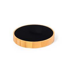 OBG PUB - Chargeur sans fil circulaire en bambou Siao