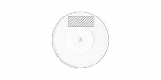 Sous-verres originaux avec lumière LED Tetri - Impression Haut