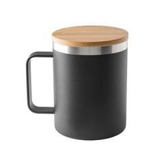 OBG PUB - Mug en acier inox recyclé avec couvercle Misoty