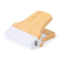 OBG PUB - Pince presse papier en bambou avec aimant Grace
