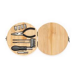 OBG PUB - Set d’outils dans une boîte en bambou robuste Last